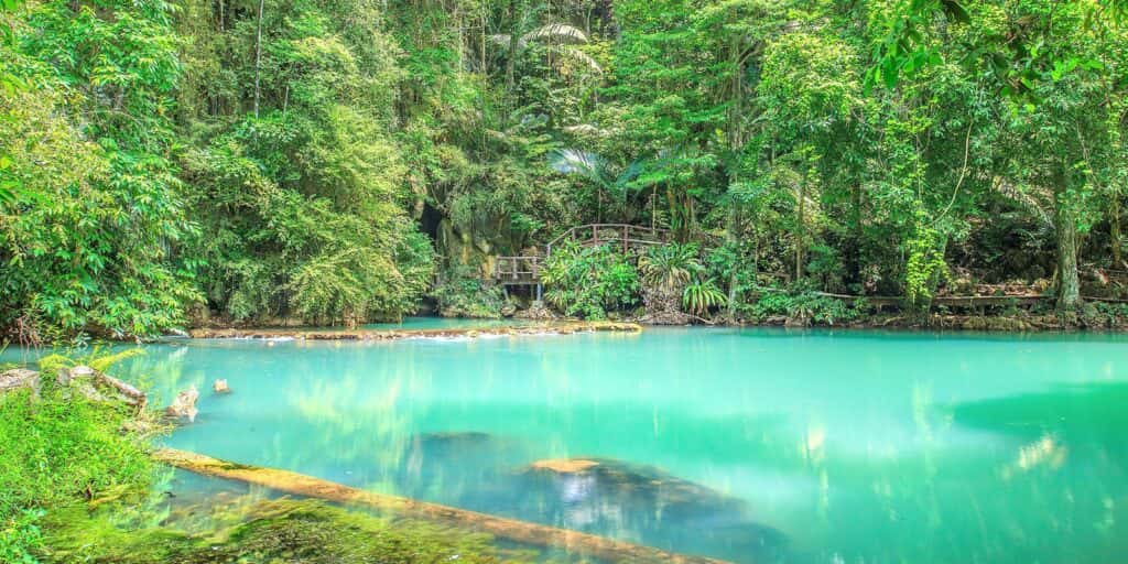many best places in krabi, emerald pool krabi, hot spring waterfall krabi, nong thale krabi, tiger cave temple krabi, phi hua to cave krabi, khao karos krabi