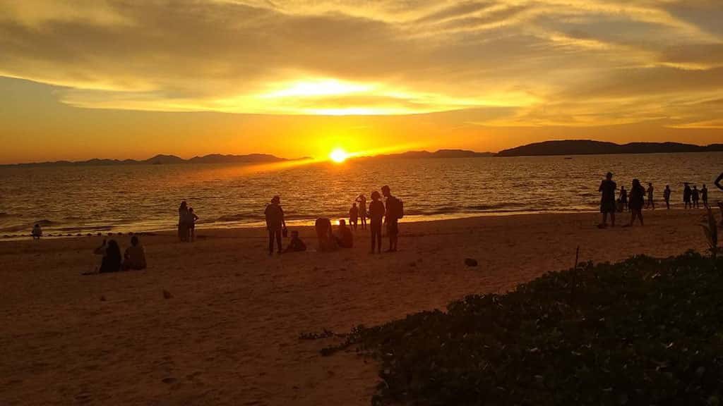 krabi 7 island sunset