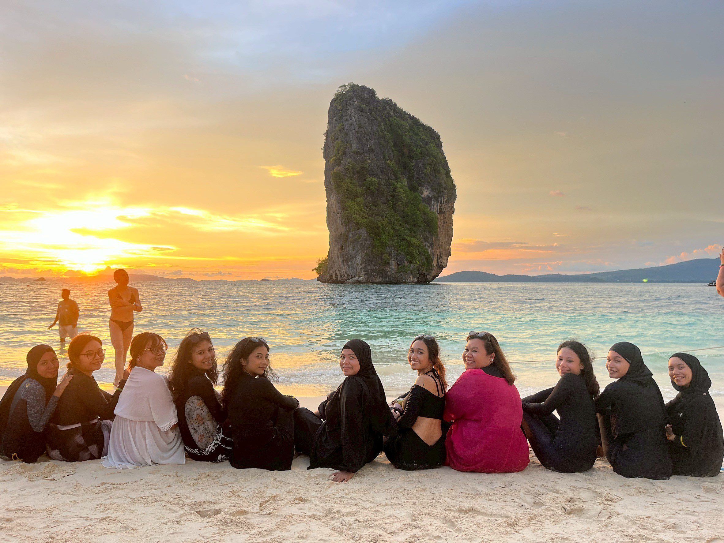 krabi 7 island sunset