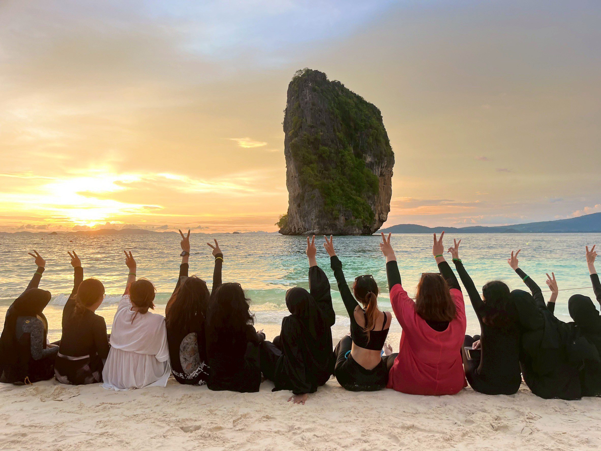 krabi 7 island sunset