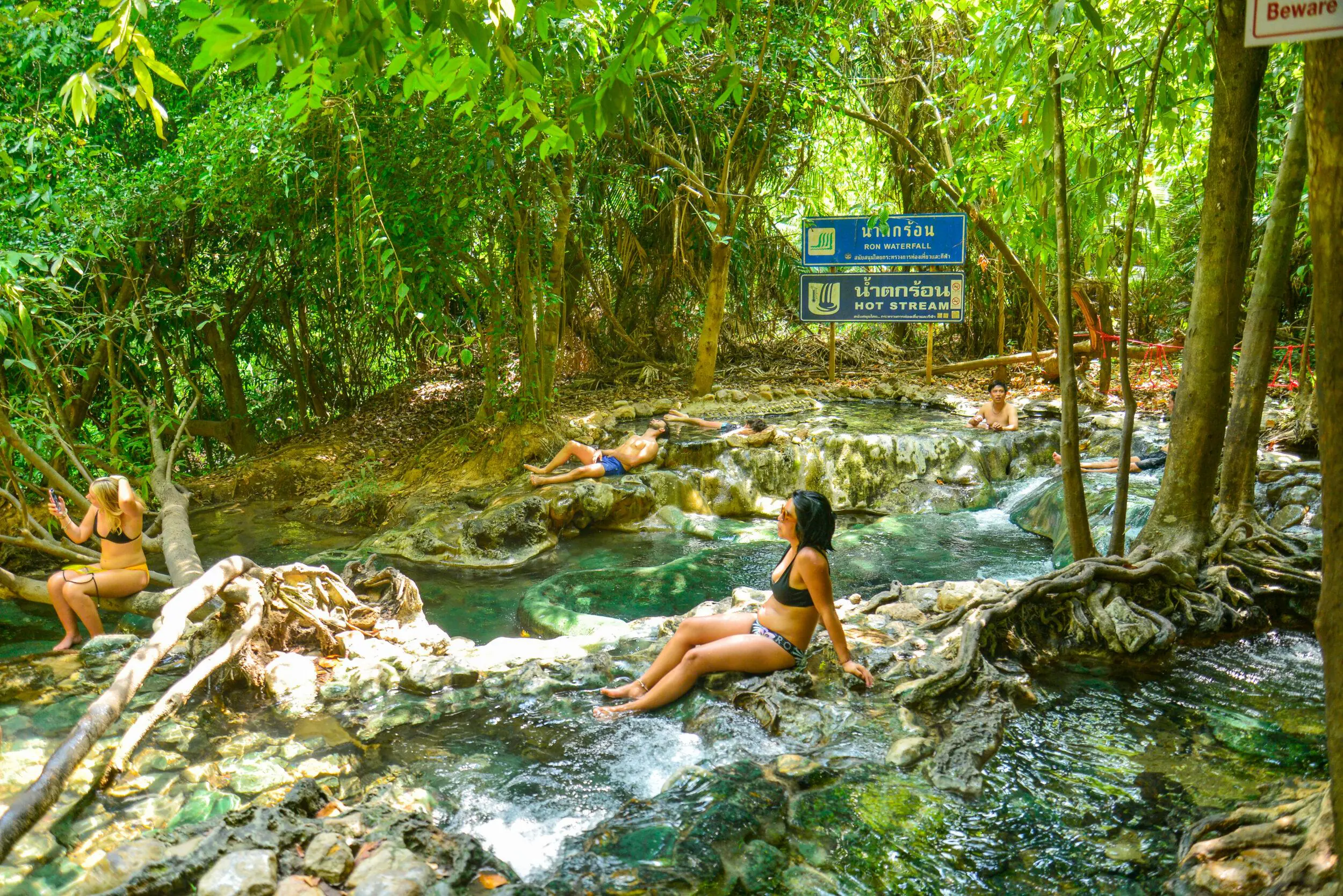 Emerald pool and Hot Spring