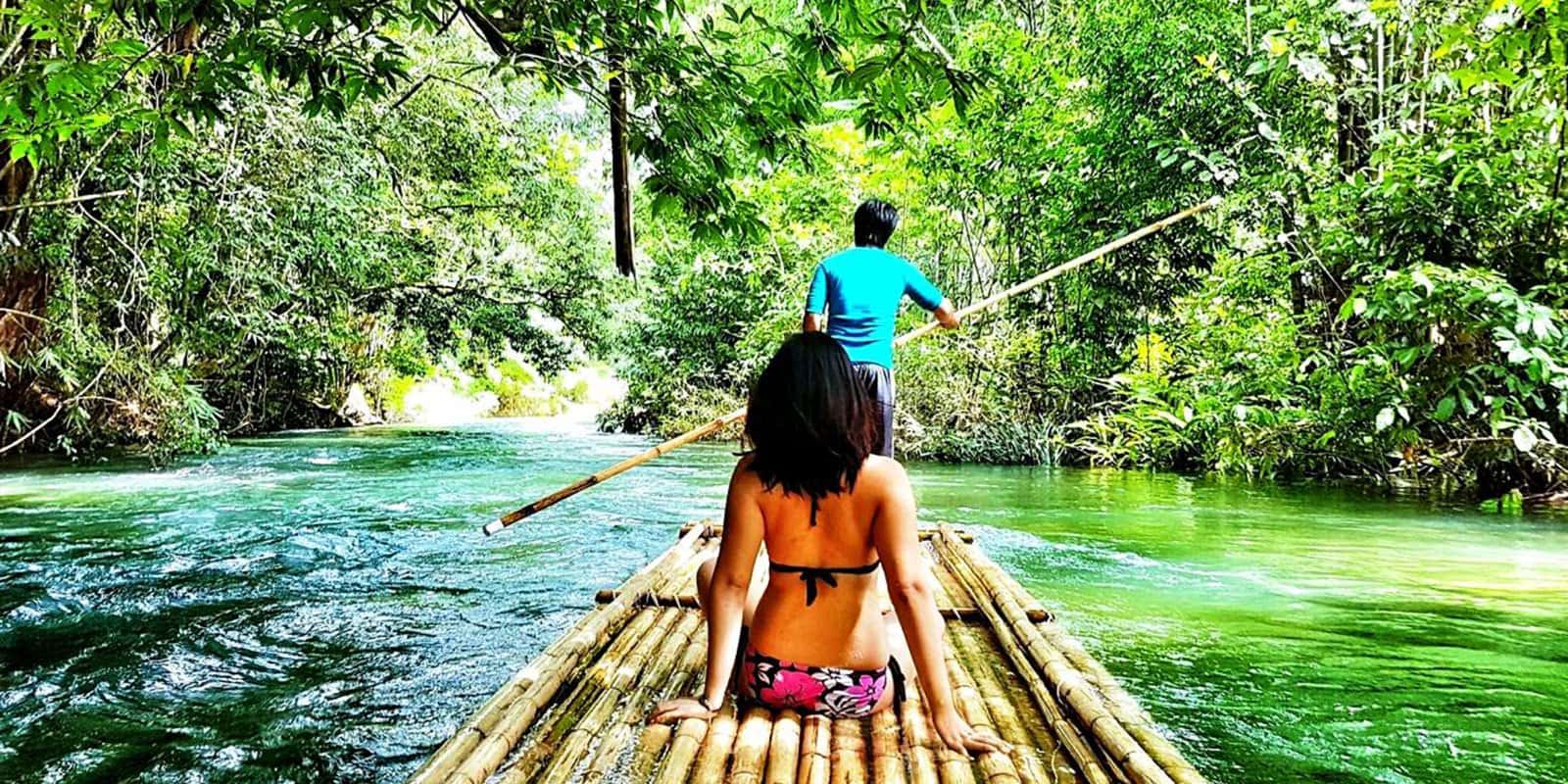 bamboo rafting, bamboo rafting phuket, tour from phuket, phuket