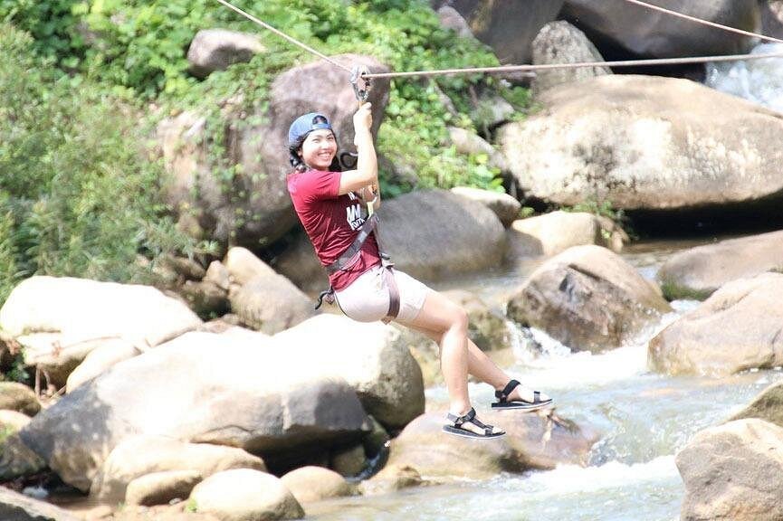 Rafting 5 km Zipline Jungle Tour from Phuket