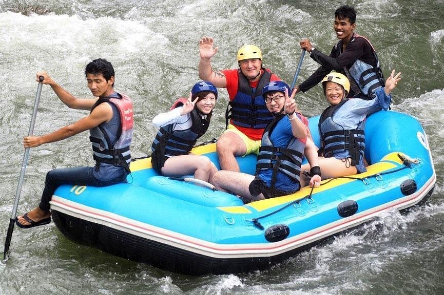 Rafting 5 km Zipline Jungle Tour from Phuket