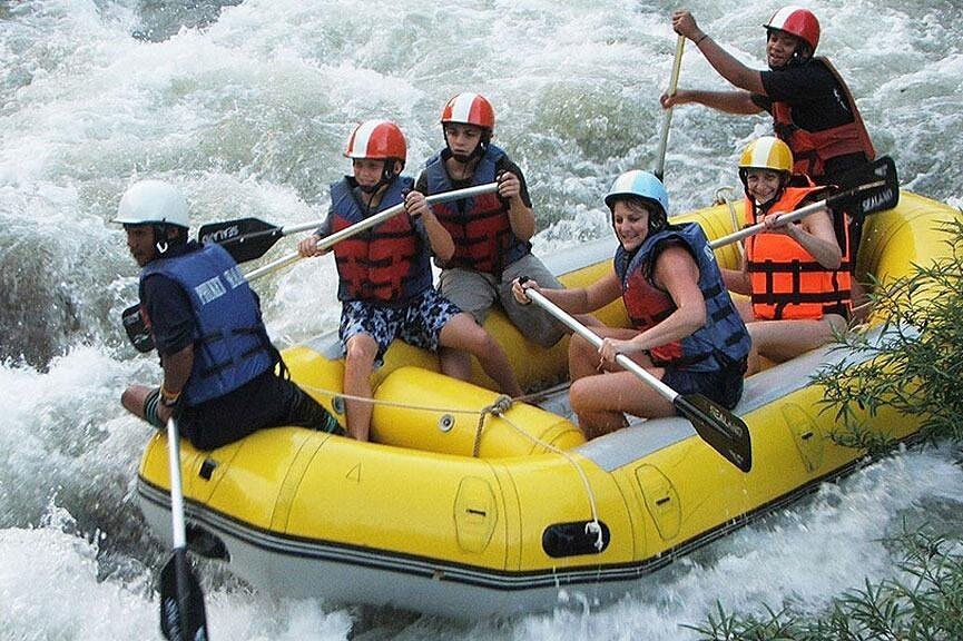 Rafting 5 km Zipline Jungle Tour from Phuket