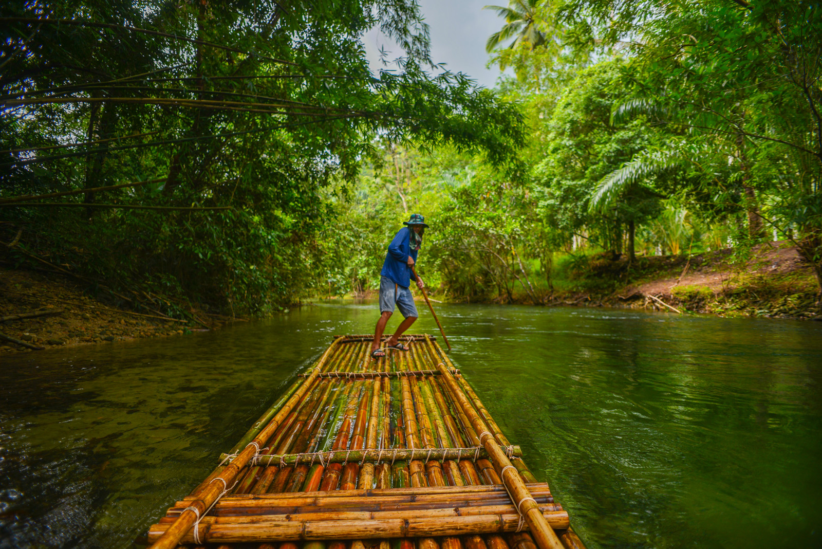 Bamboo Rafting and ATV from Phuket