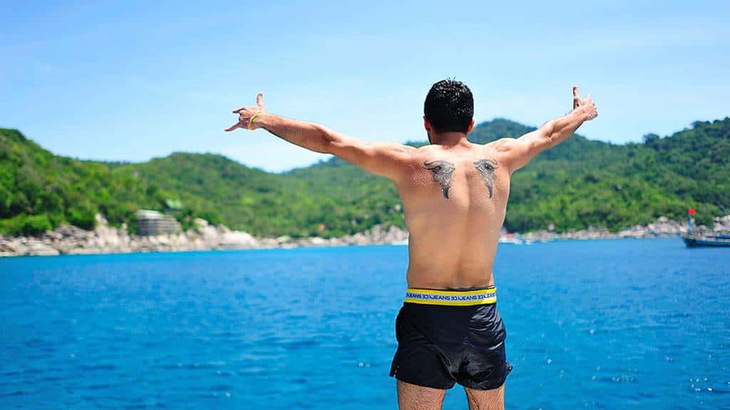 full day trip to koh tao and koh nang yuan from koh samui by speedboat, koh tao and koh nang yuan