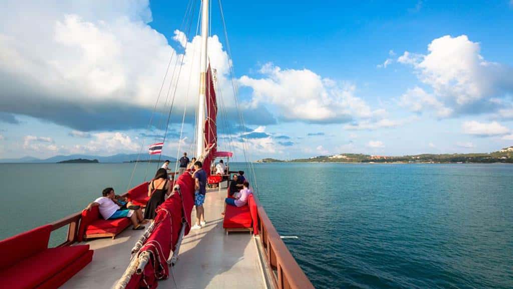 koh phangan brunch cruise tour