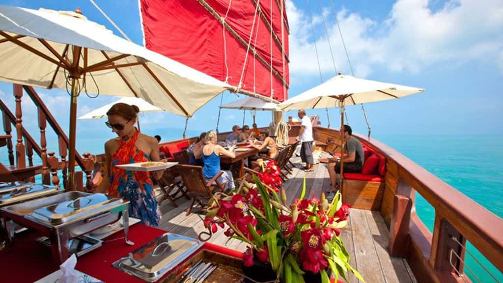koh phangan brunch cruise tour