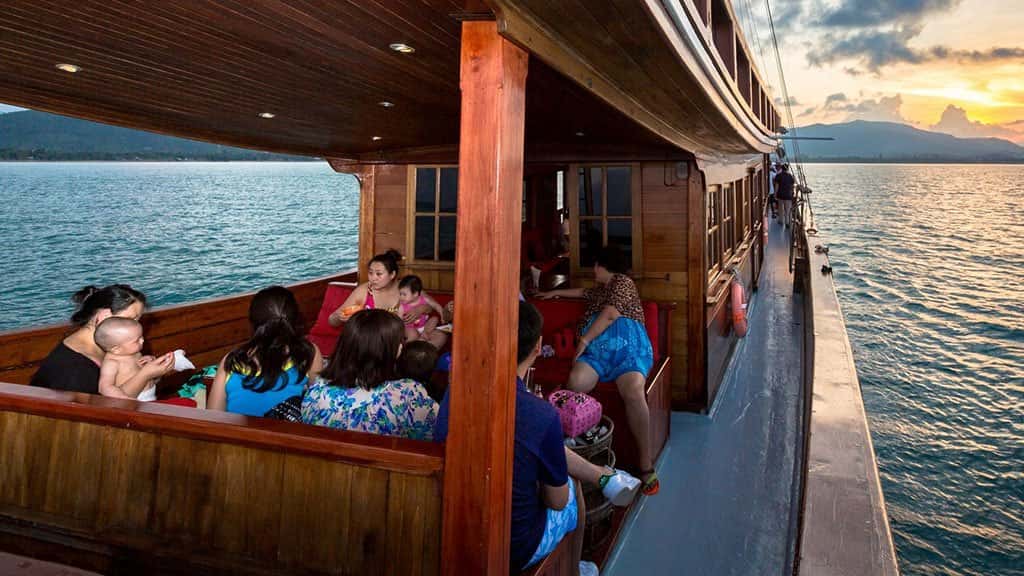 Koh Samui Sunset Dinner Cruise With Red Baron Chinese Sailboat