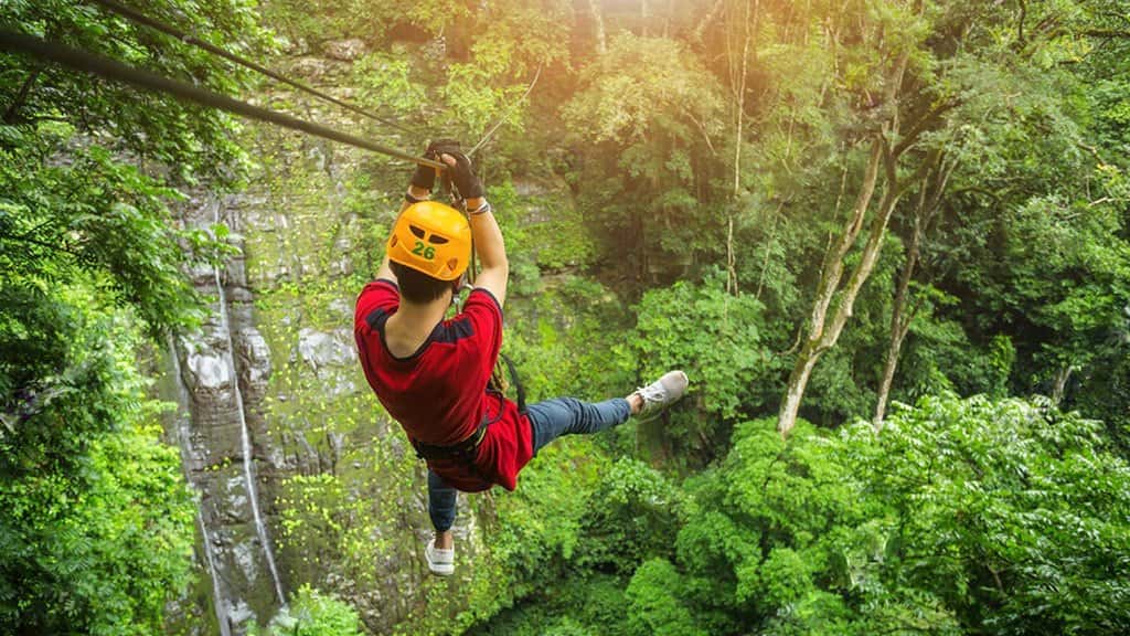 zipline canopy adventure tour, zipline koh samui