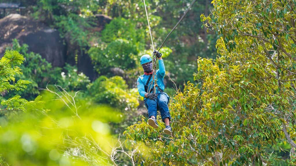 zipline canopy adventure tour, zipline koh samui