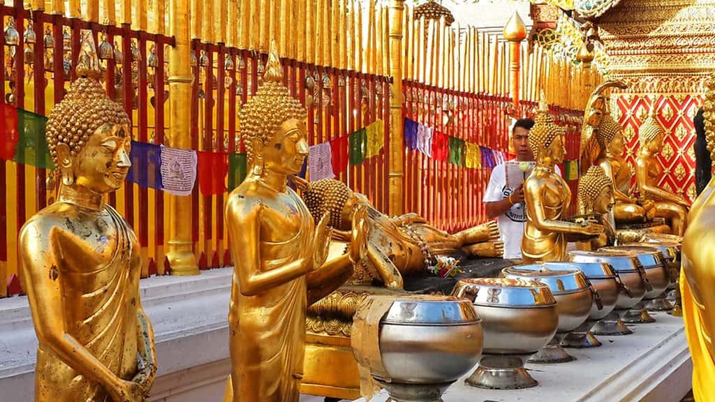 doi suthep temple and sticky waterfall