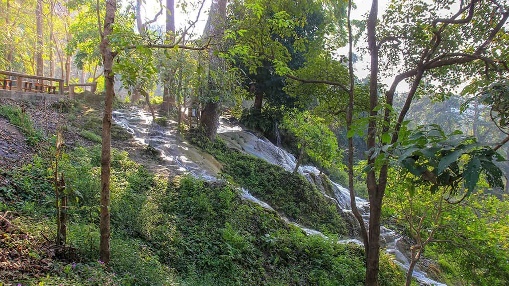 doi suthep temple and sticky waterfall