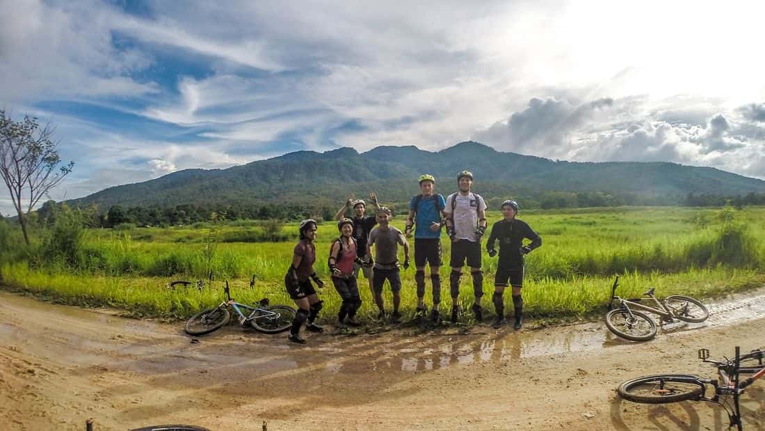hike and bike, doi suthep national park, chiang mai
