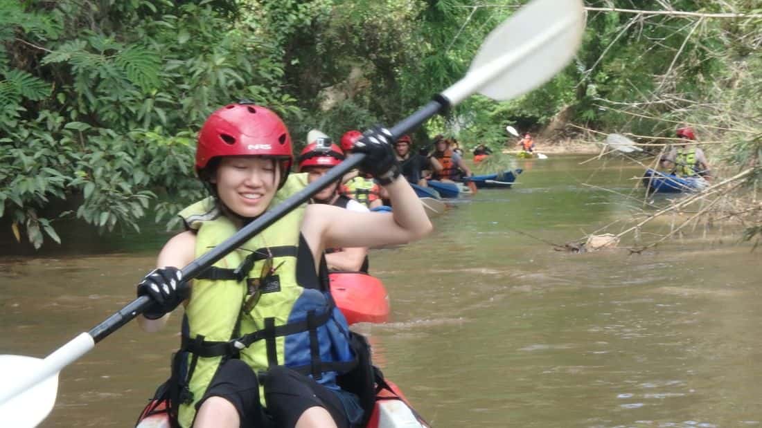 mae wang, jungle kayaking, chiang mai, trip from chiang mai