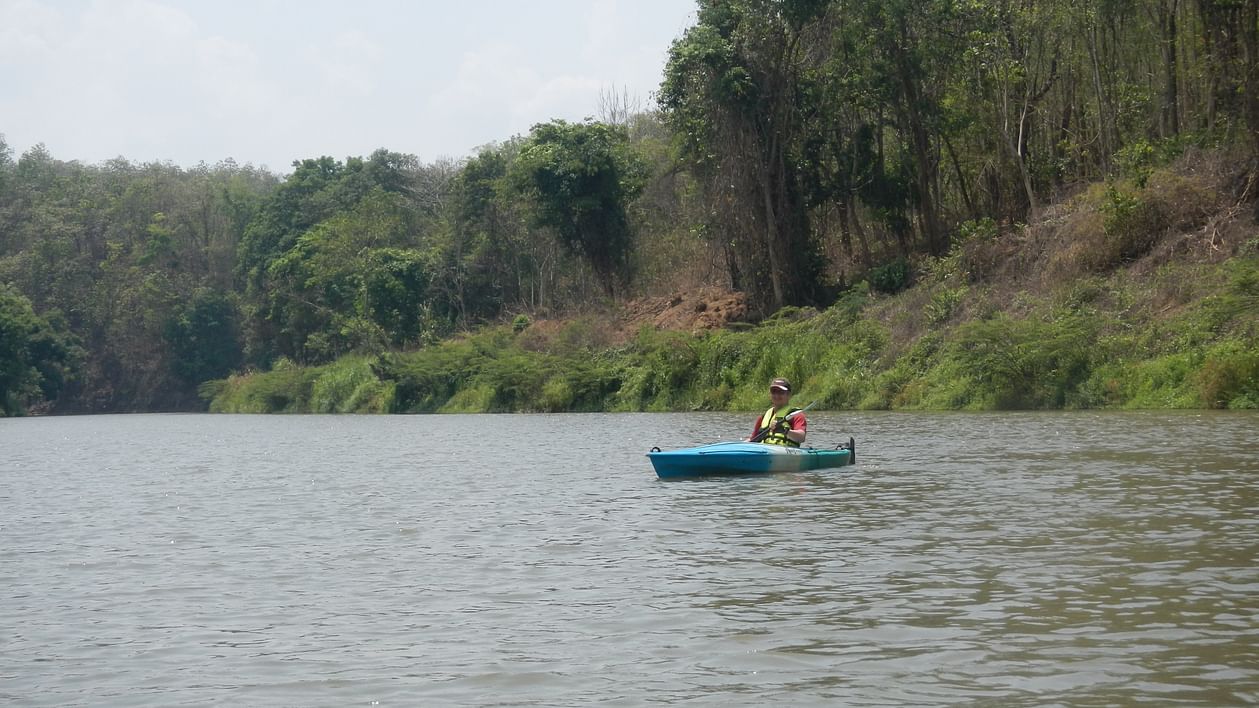 one day kayak, mae ngat valley, ping river, chiang mai