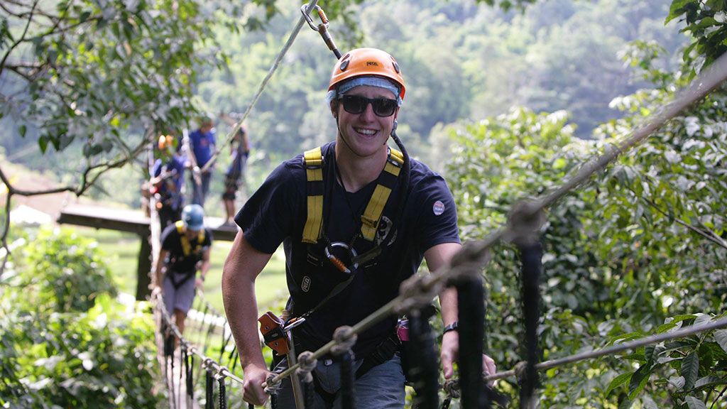 eagle track zipline, zipline adventure tour, chiang mai