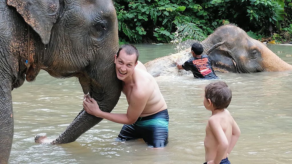 elephant jungle sanctuary pattaya, pattaya experience