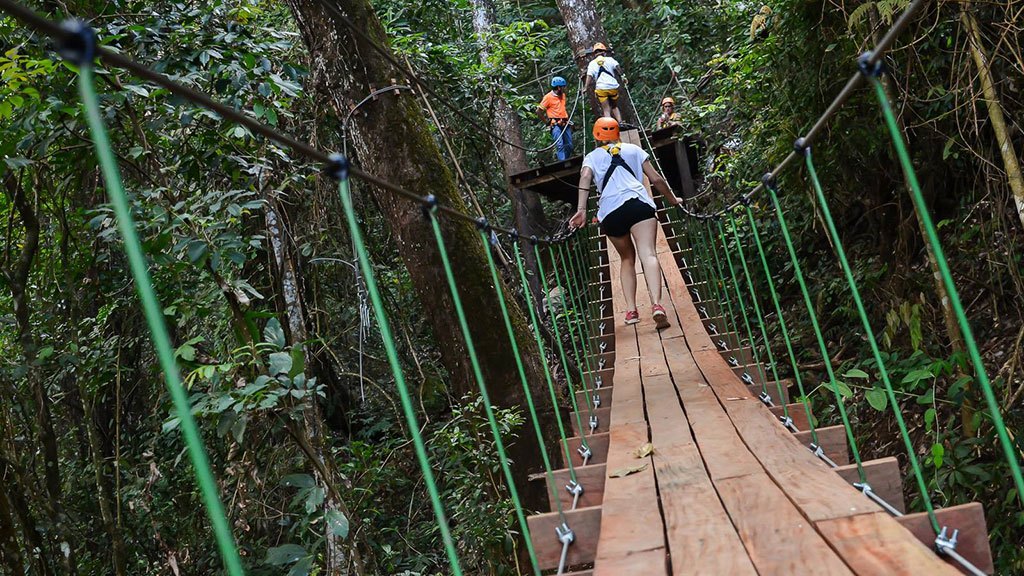 skyline adventure, zipline experience, chiang mai