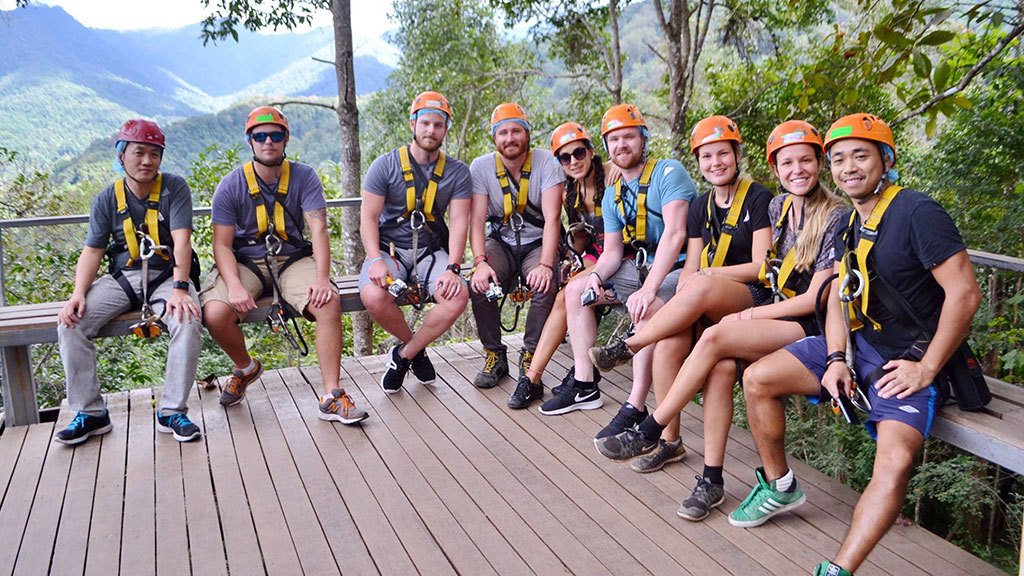 skyline adventure, zipline experience, chiang mai