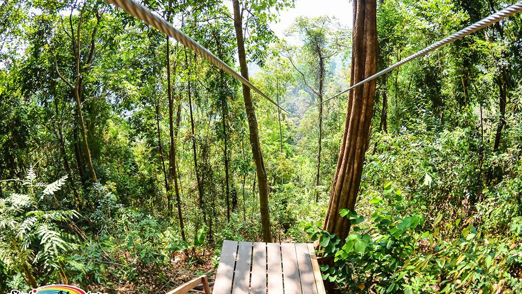 skyline adventure, zipline experience, chiang mai