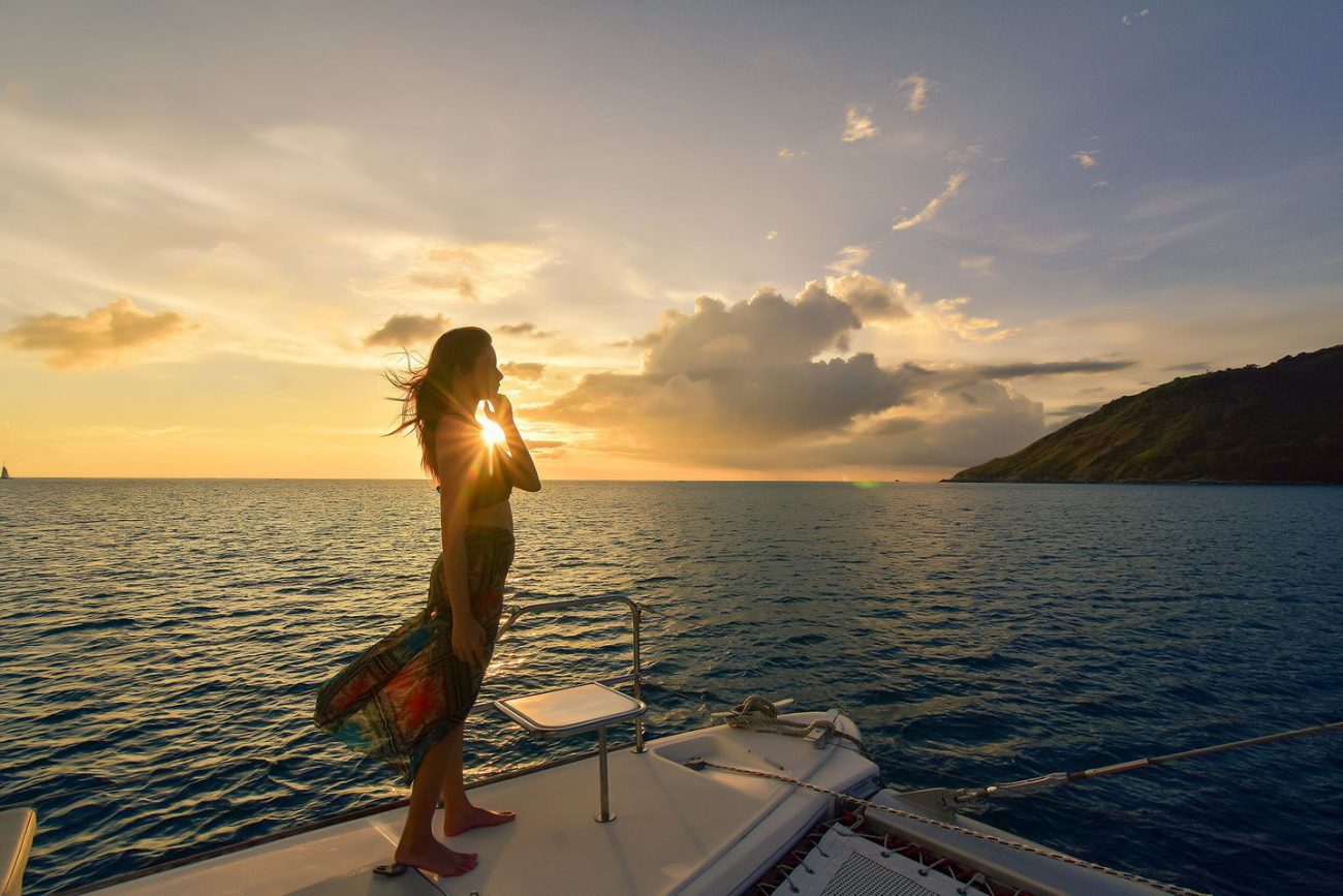 Phuket sunset dinner cruise Promthep Cape