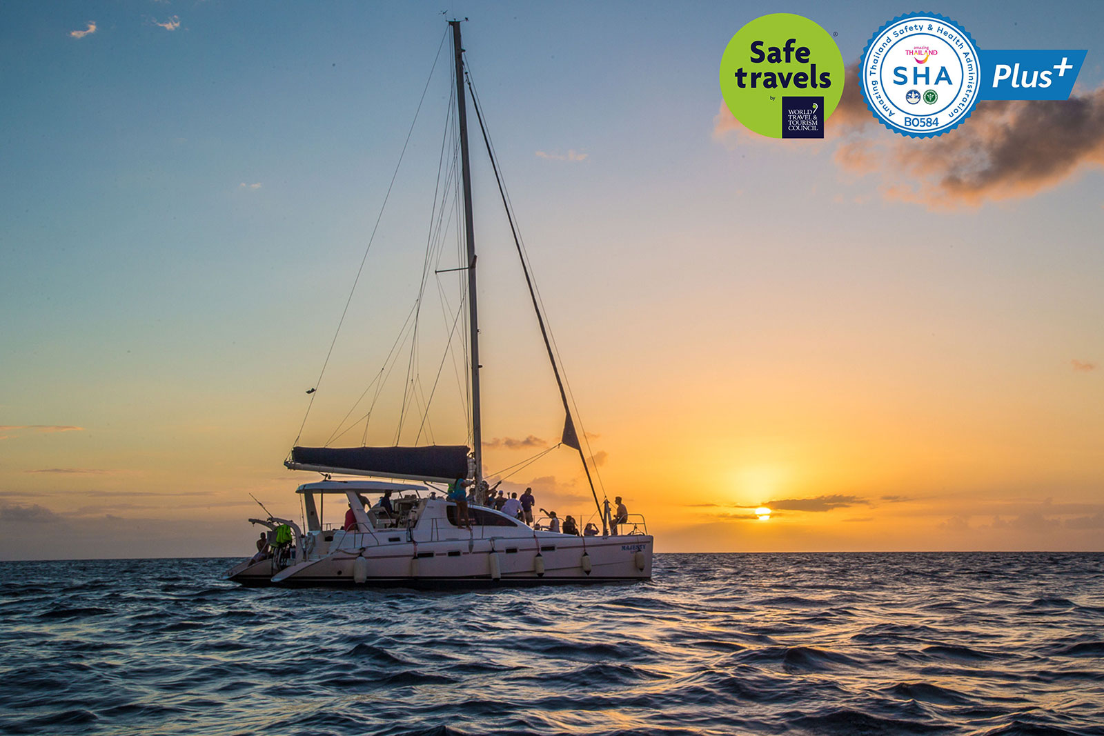 Phuket sunset dinner cruise Promthep Cape