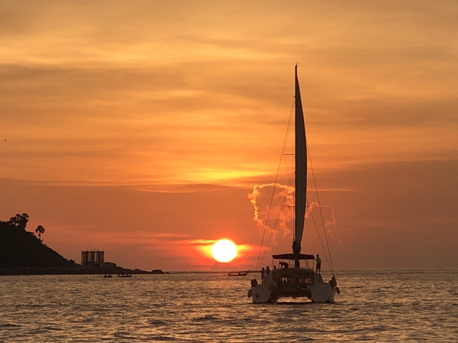 Phuket sunset dinner cruise Promthep Cape