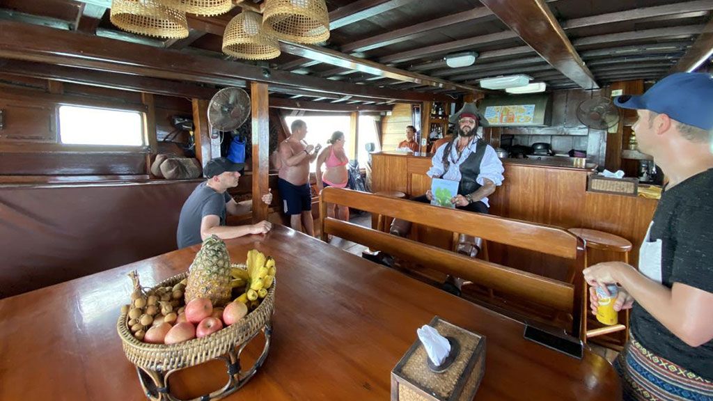 chantara junk boat, koh samui, koh phangan