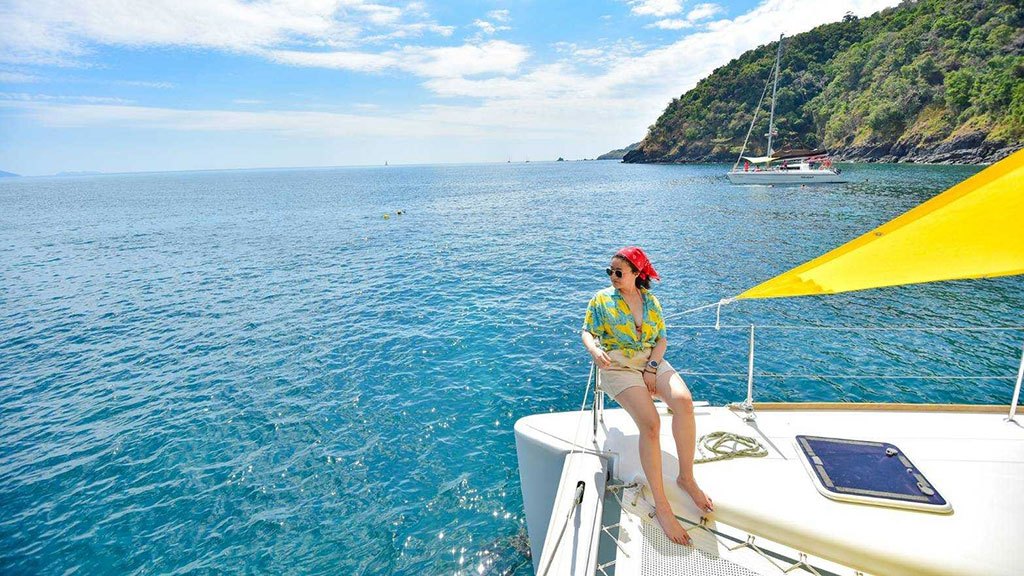 Phuket private yacht charter Racha Coral Island