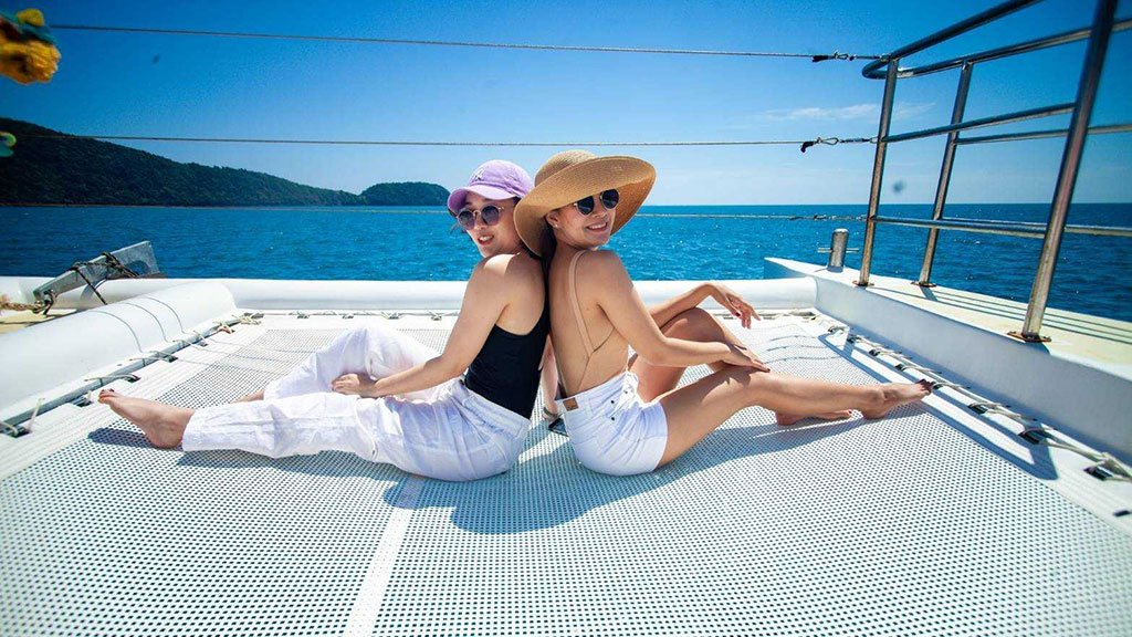 Phuket private yacht charter Racha Coral Island