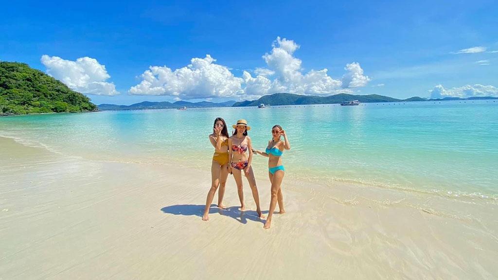 Phuket private yacht charter Racha Coral Island