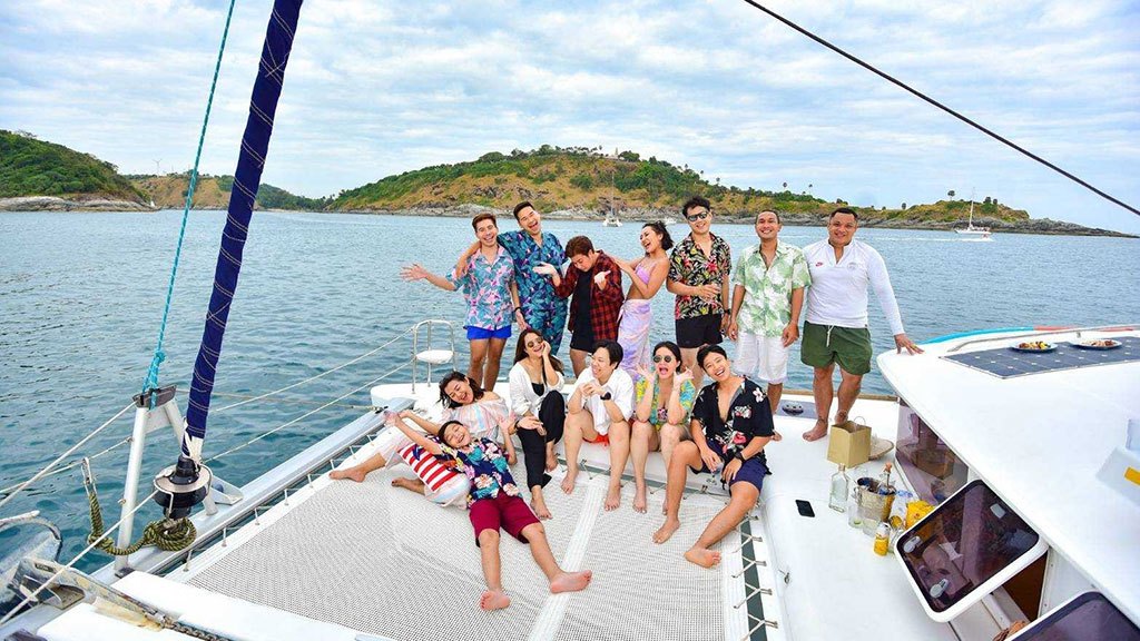 Phuket private yacht charter Racha Coral Island