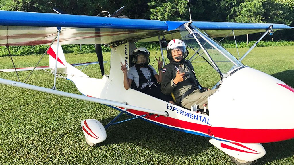 microlight flight, chiang mai sky adventure