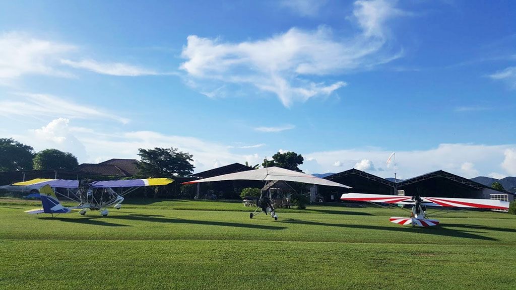 microlight flight, chiang mai sky adventure