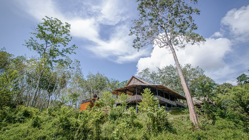 elephant sanctuary, canopy walkway