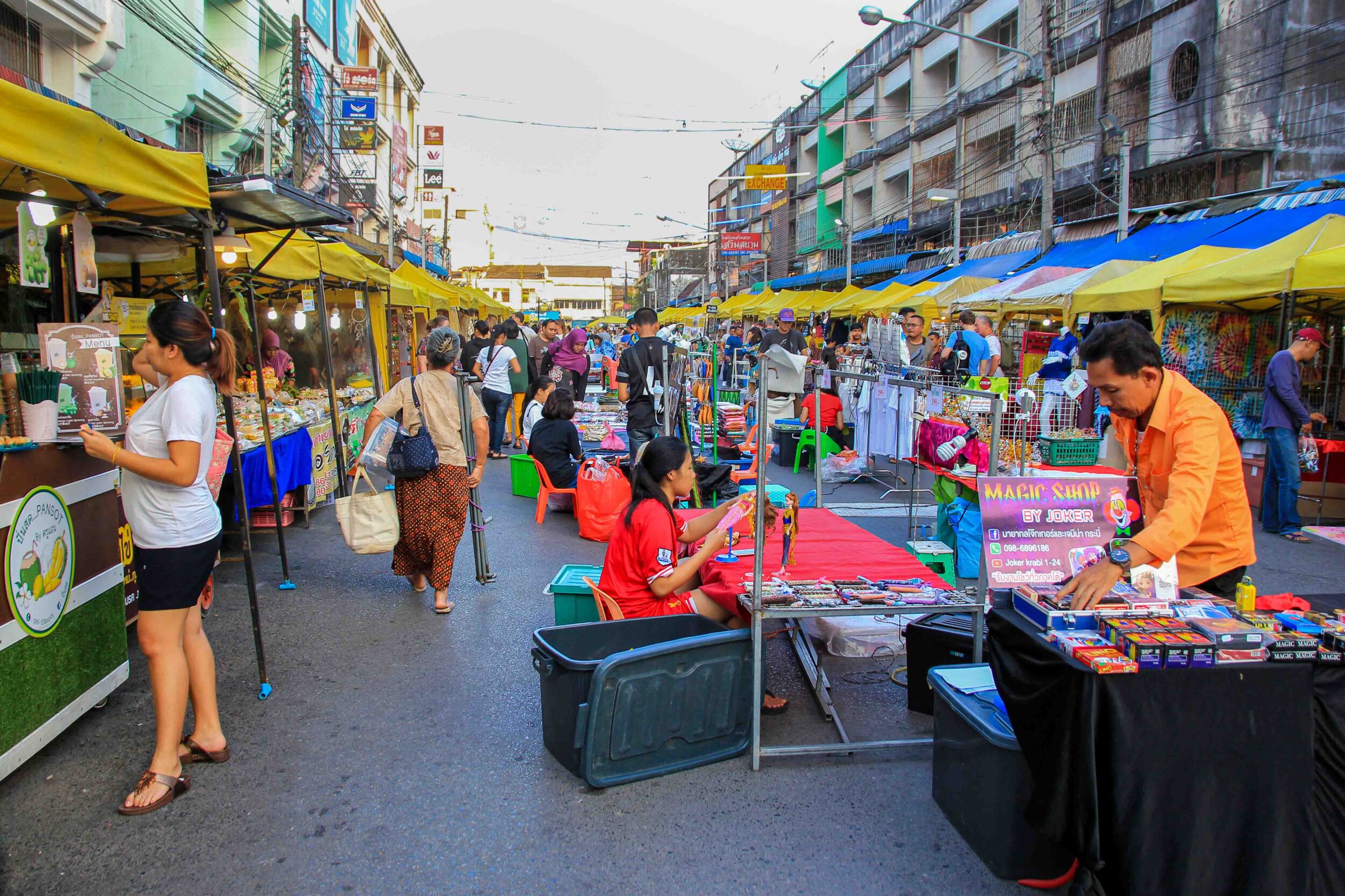 Krabi Town Night Market Walking Street