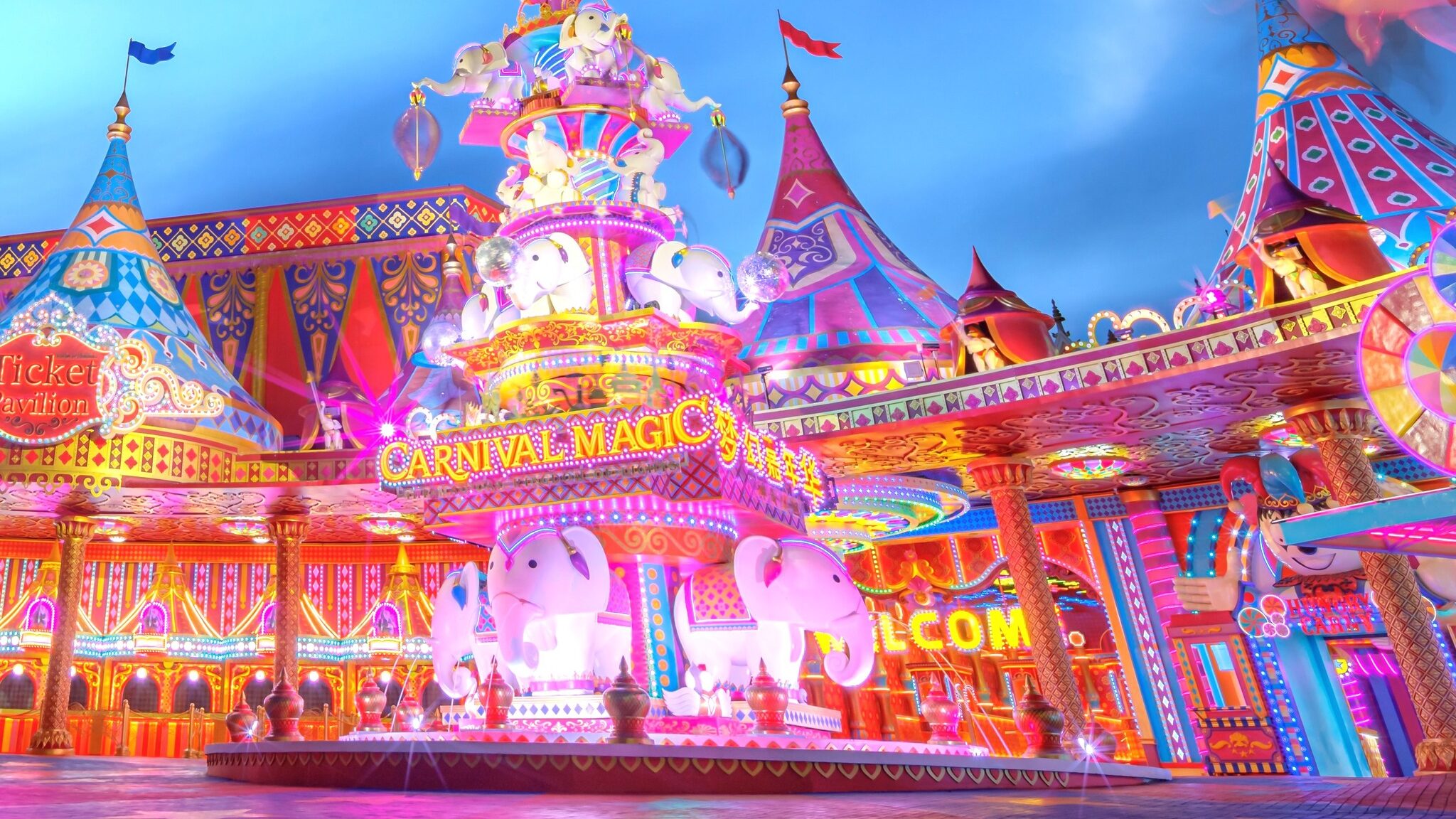 Phuket Carnival Magic light displays and parade