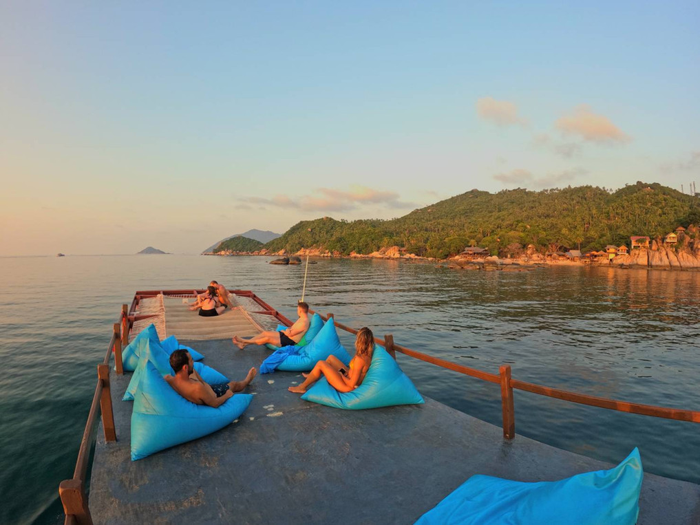 Koh Tao snorkeling wooden boat tour