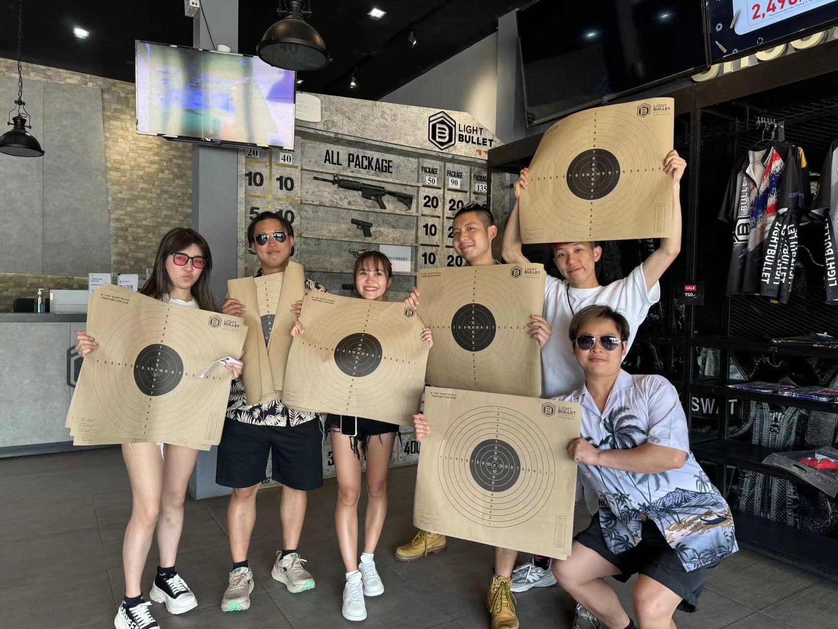 Light Bullet Shooting Range Pattaya