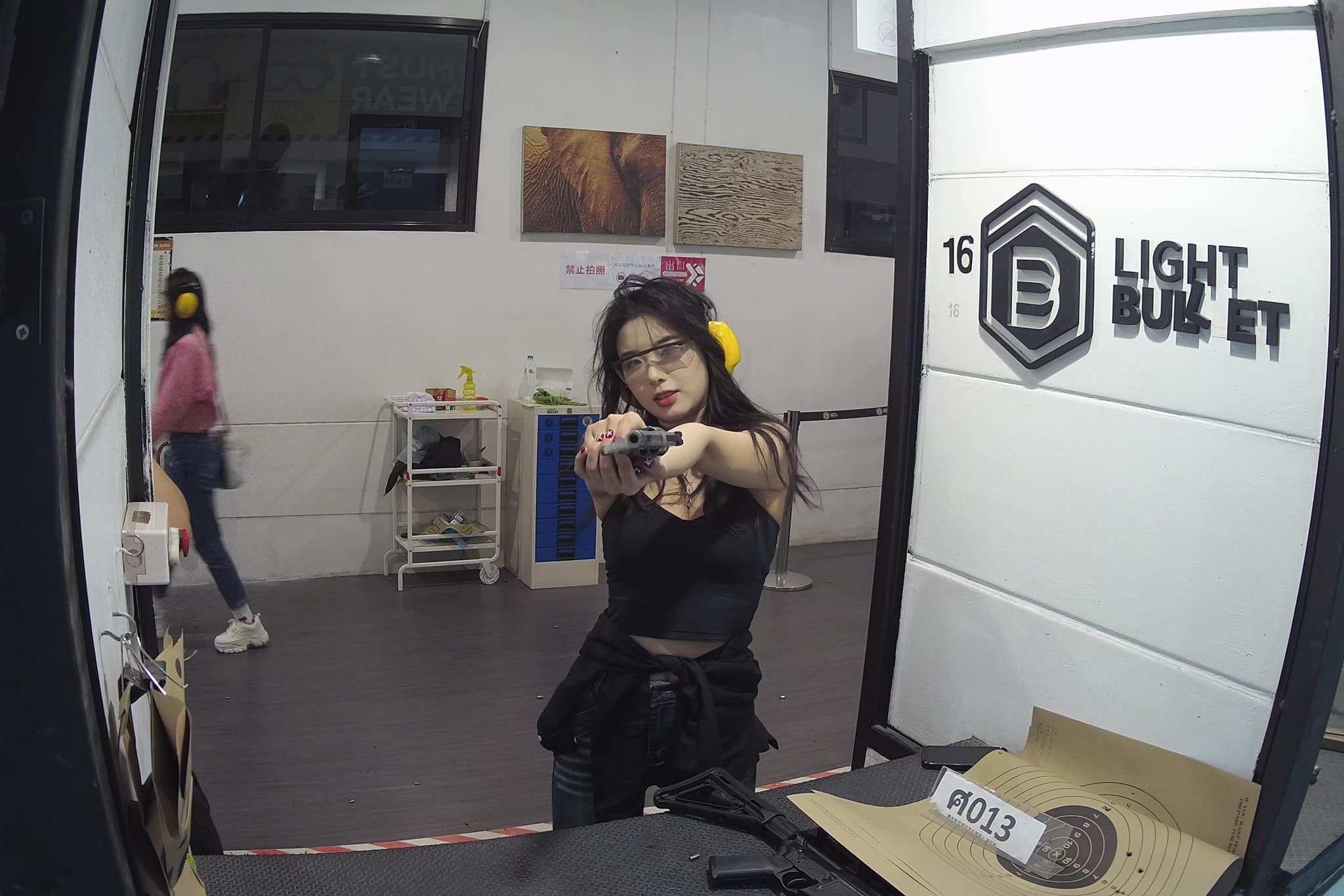 Light-Bullet-Indoor-Shooting-Range-Experience-from-Pattaya