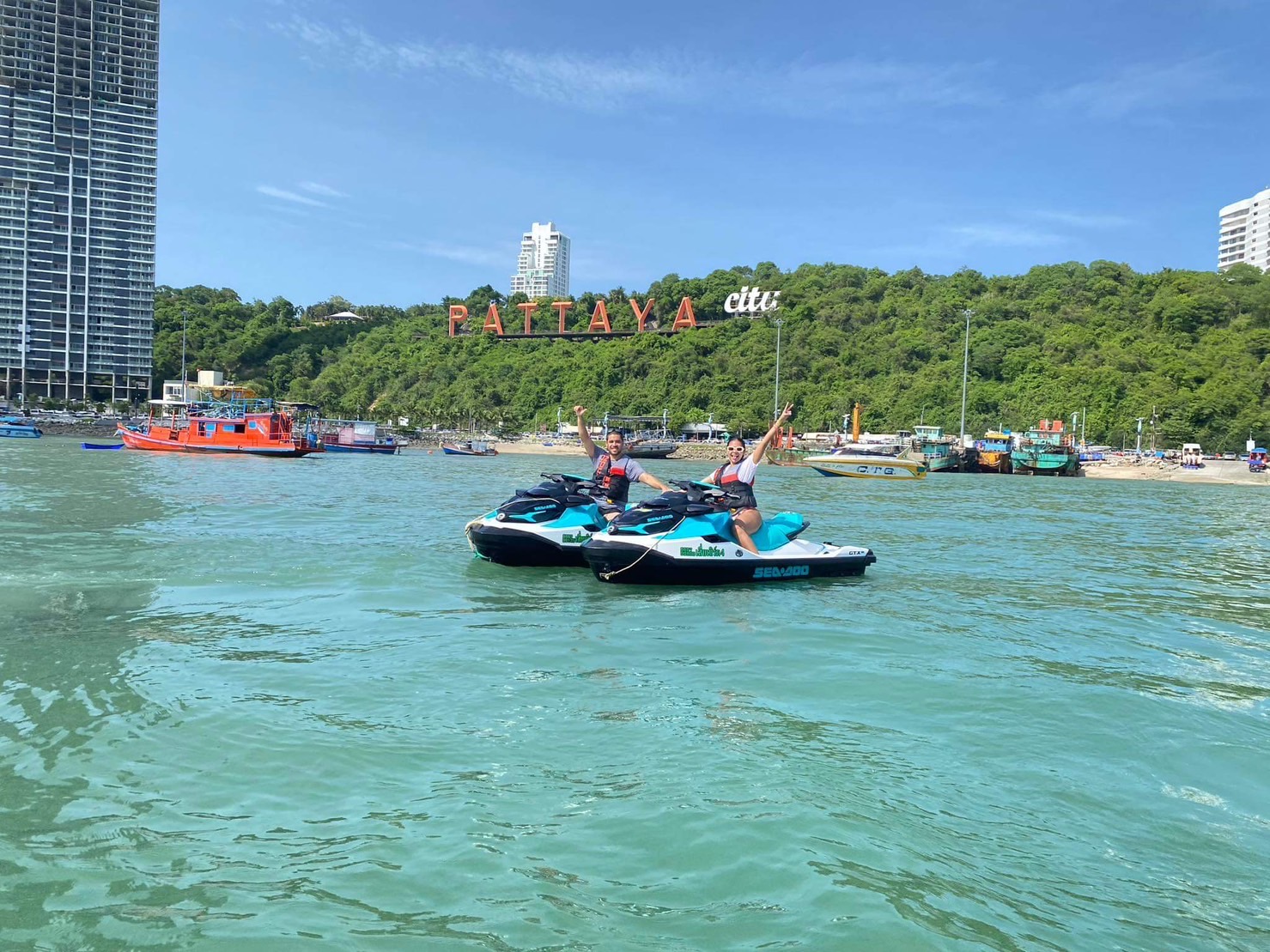 Pattaya-Jet-Ski-3-Islands-Tour-with-Sanctuary-of-Truth-Views