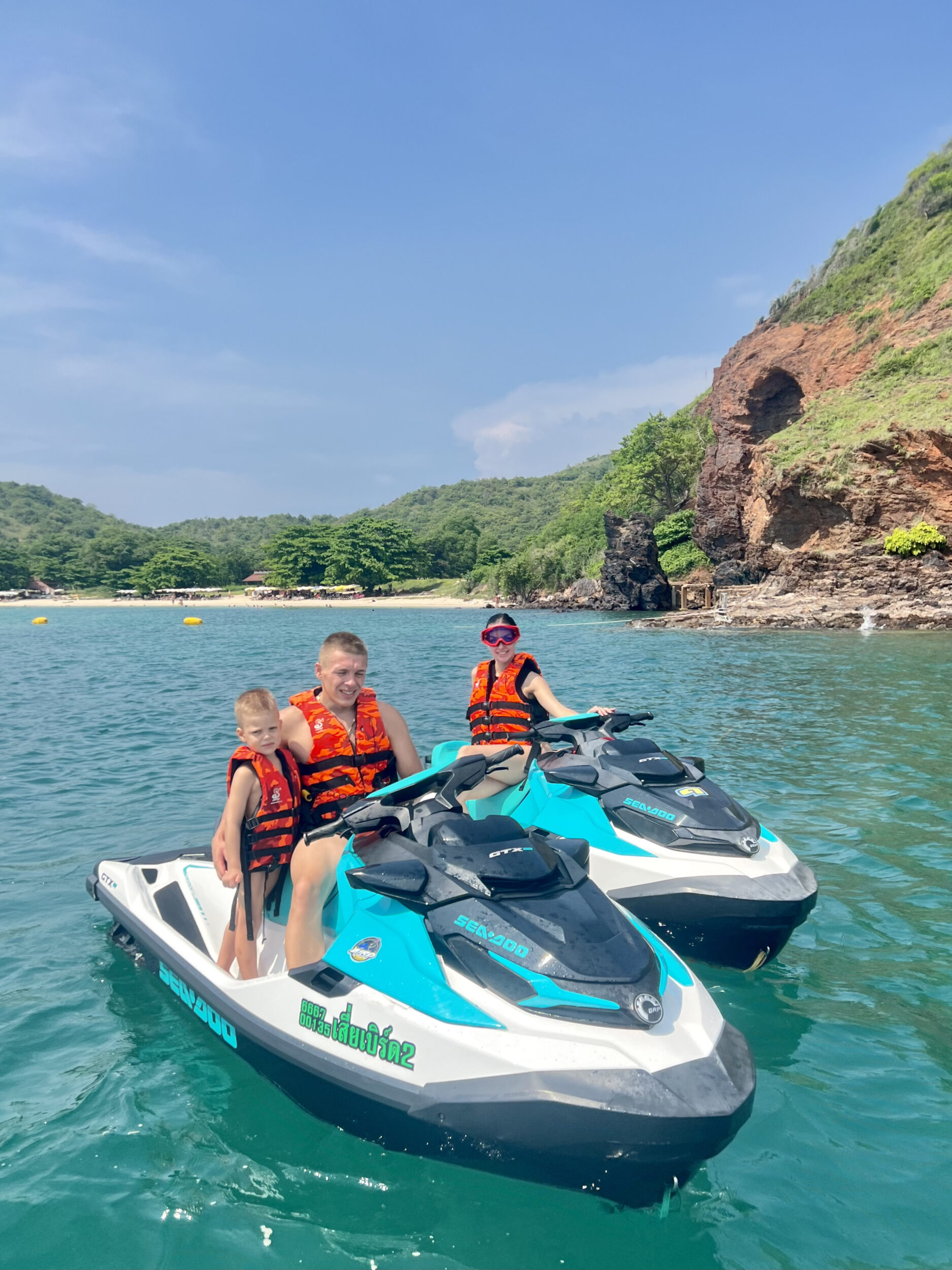 Pattaya private jet ski 3 islands snorkeling
