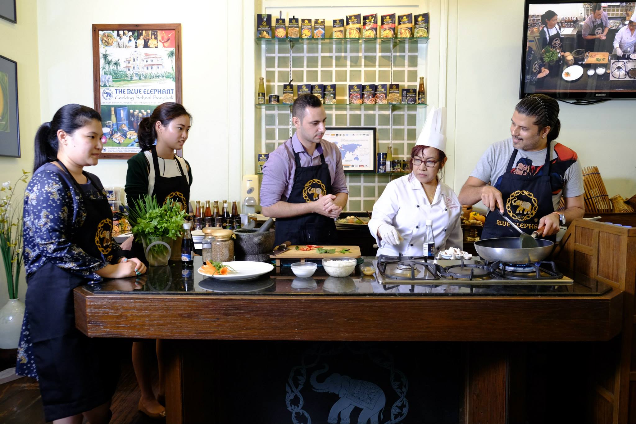 Blue Elephant cooking class