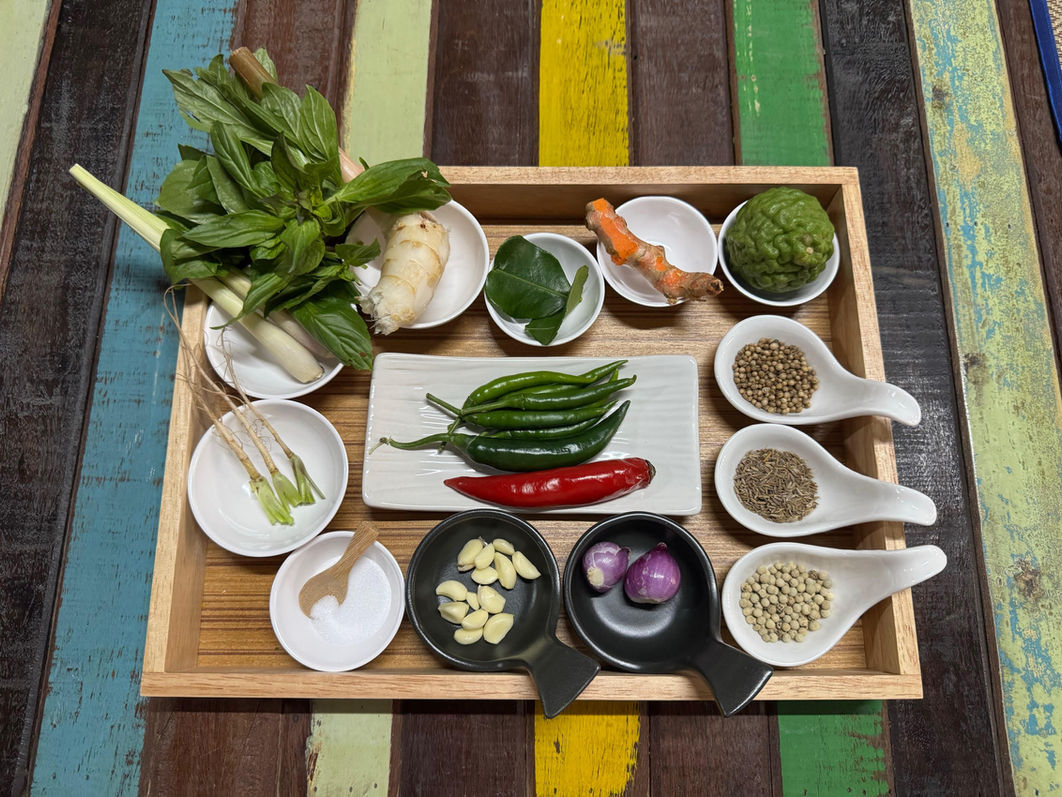 Hands-on Thai Cooking Class near Wat Pak Nam