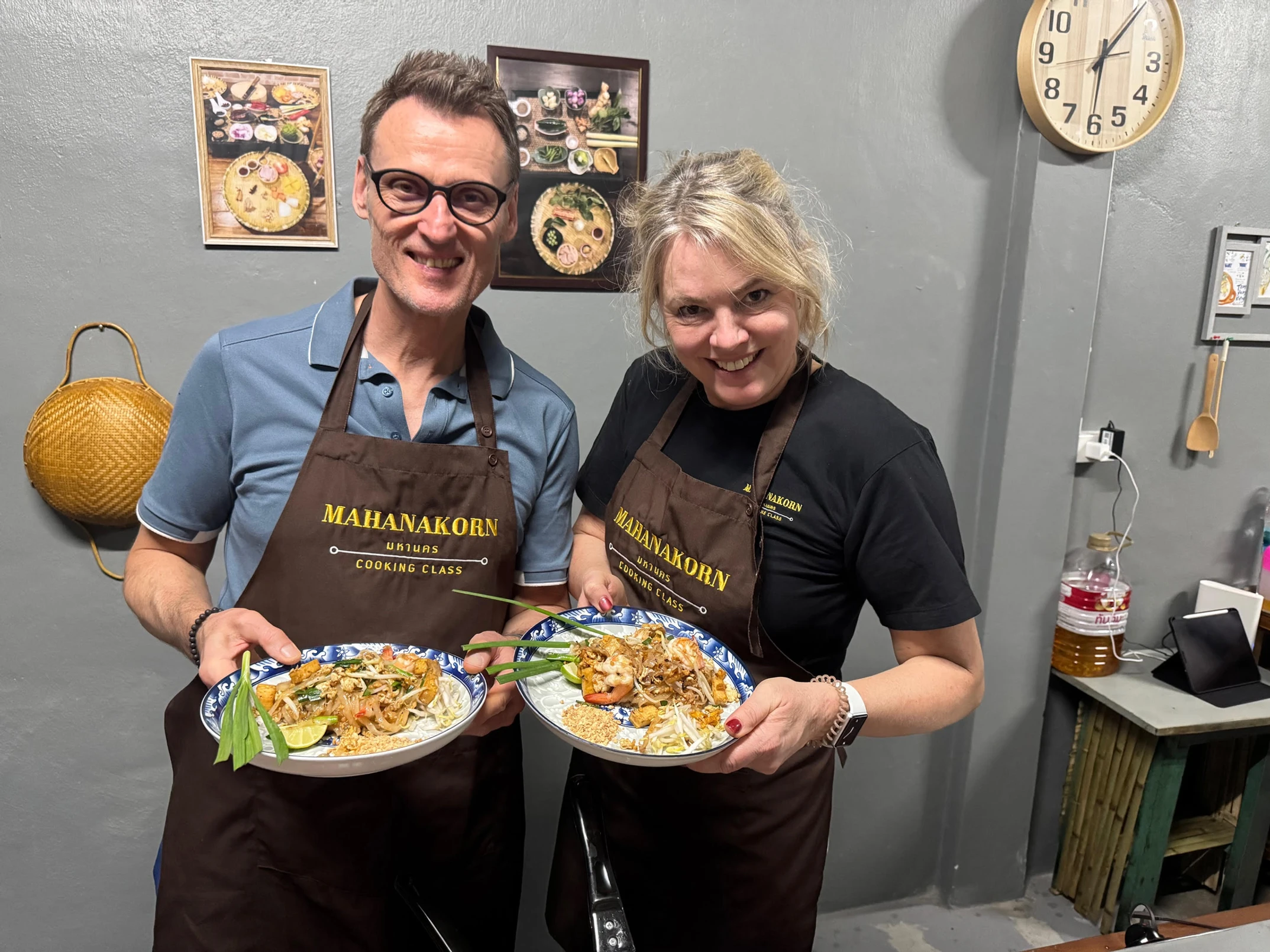 Hands-on Thai Cooking Class near Wat Pak Nam