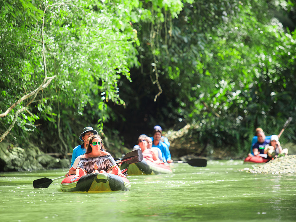 Khao Sok bamboo rafting tour from Khao Lak