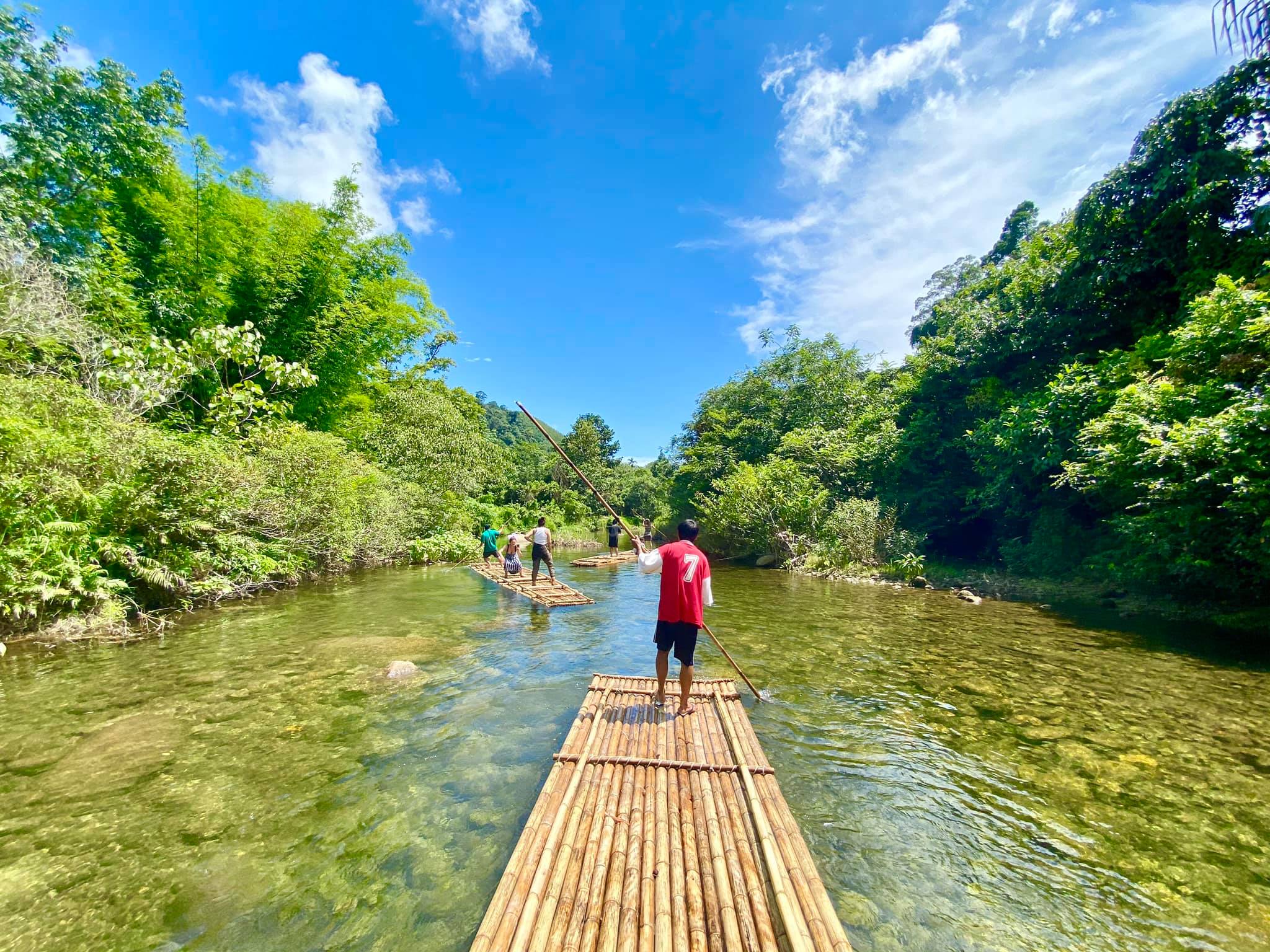 Khao Sok bamboo rafting tour from Khao Lak