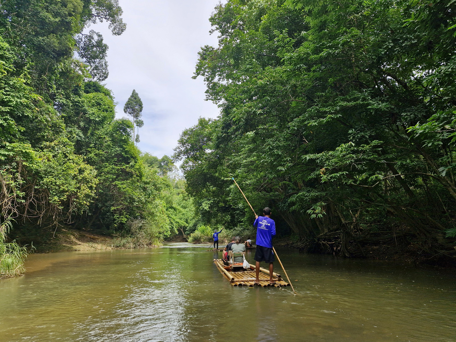 Khao Sok bamboo rafting tour from Khao Lak